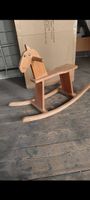 Handgefertigtes Holz Schaukelpferd - Vintage Spielzeug!