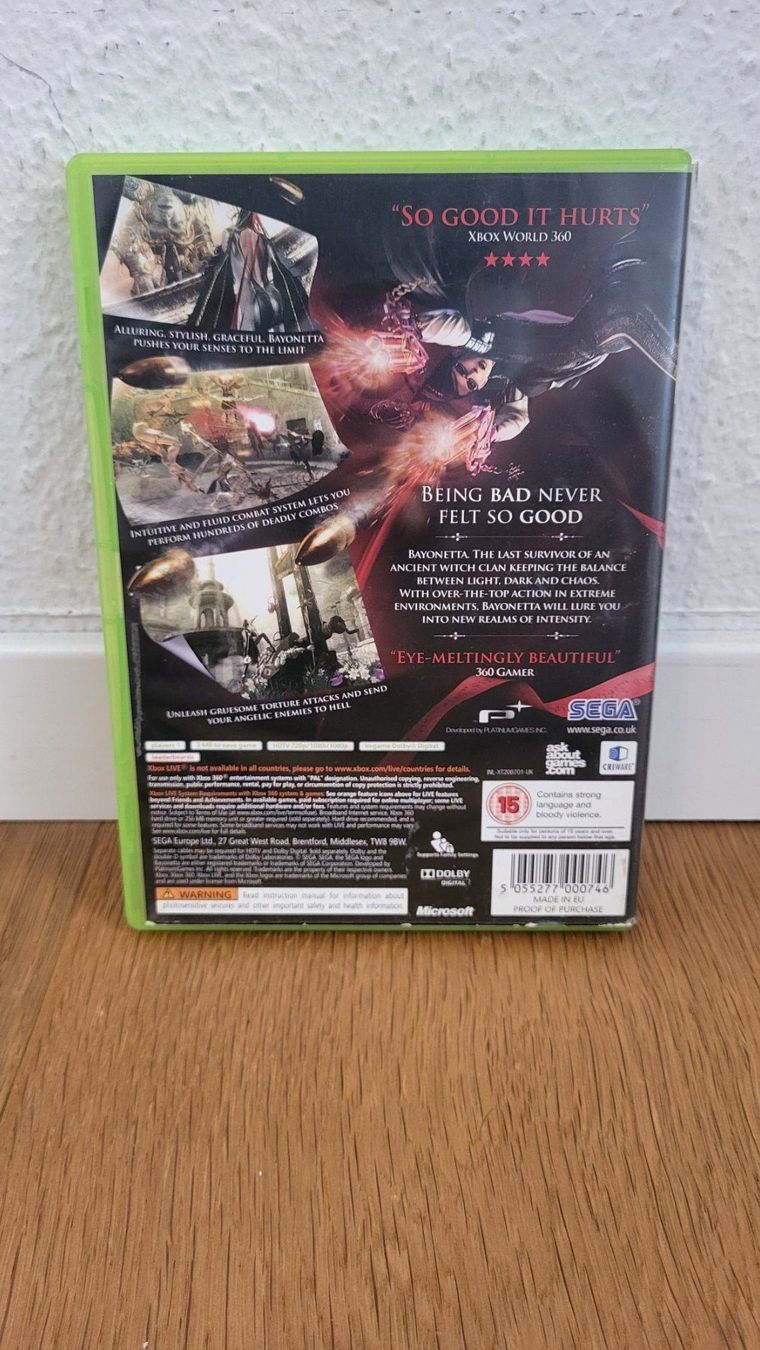 Microsoft Spiele: Xbox 360 - Bayonetta – Gebraucht aus Münsingen von DigitaleSpielecke 1