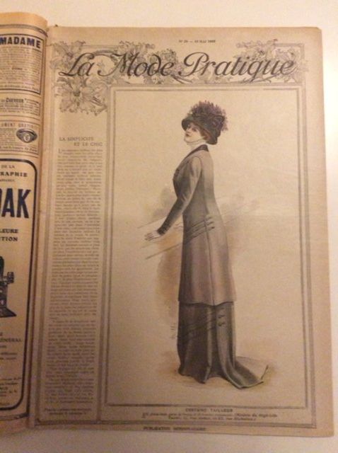 Riviste & Magazine: Journal sur la Mode 1909 – Usato da Genève venduto da edelweiss1900 2