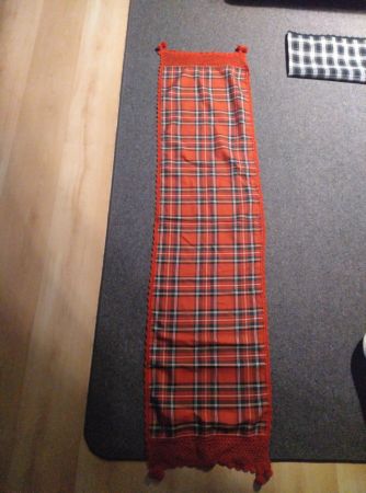 2 Foulards 160cm x 40cm