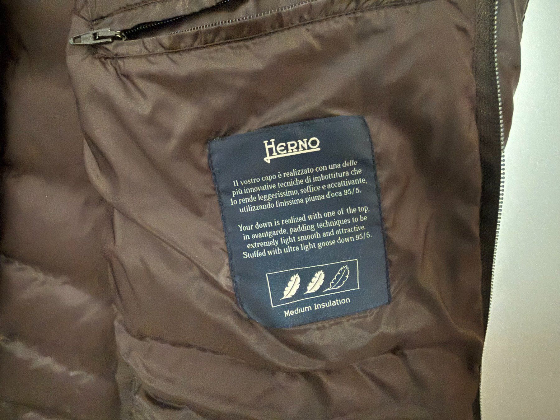 Herno Giacche: Daunenjacke HERNO Grösse XL Top Ware – Usato da Unterseen venduto da valcon 2