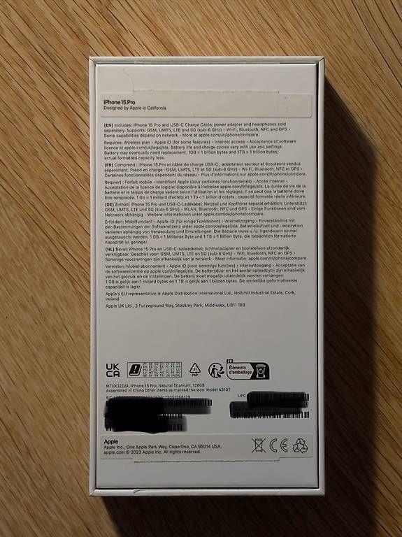 Apple Handys / Smartphones: Apple iPhone 15 Pro 128 GB Natural Titanium – Gebraucht aus Winterthur von linanila 4