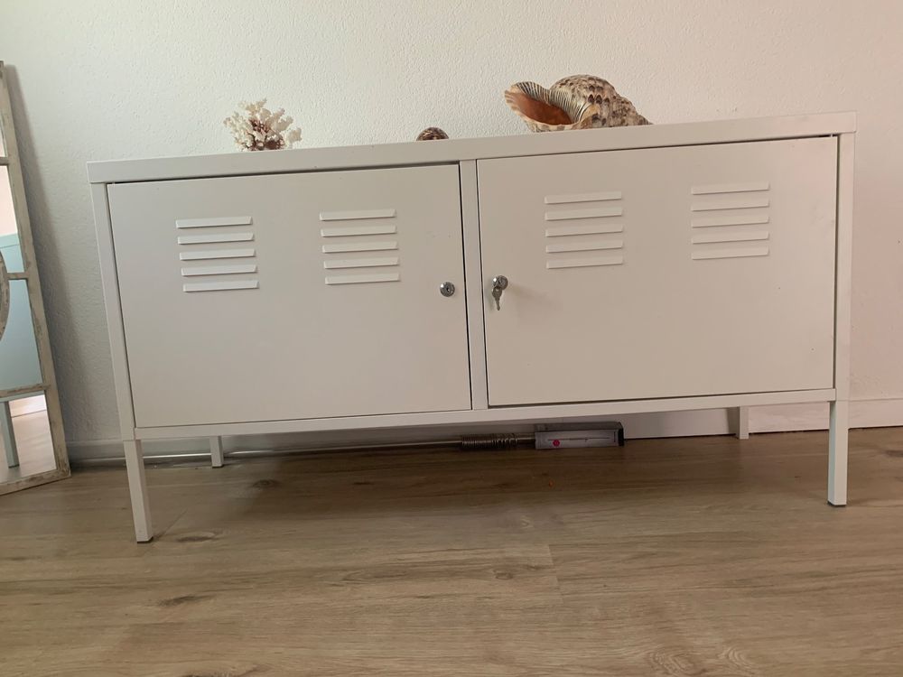 Metallschrank IKEA PS, weiss, 119x63 cm Kaufen auf Ricardo