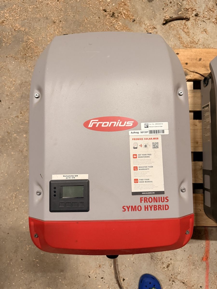 Fronius Inverter: Fronius Wechselrichter & Batterie – Usato da Waldstatt venduto da svenzeller2 2