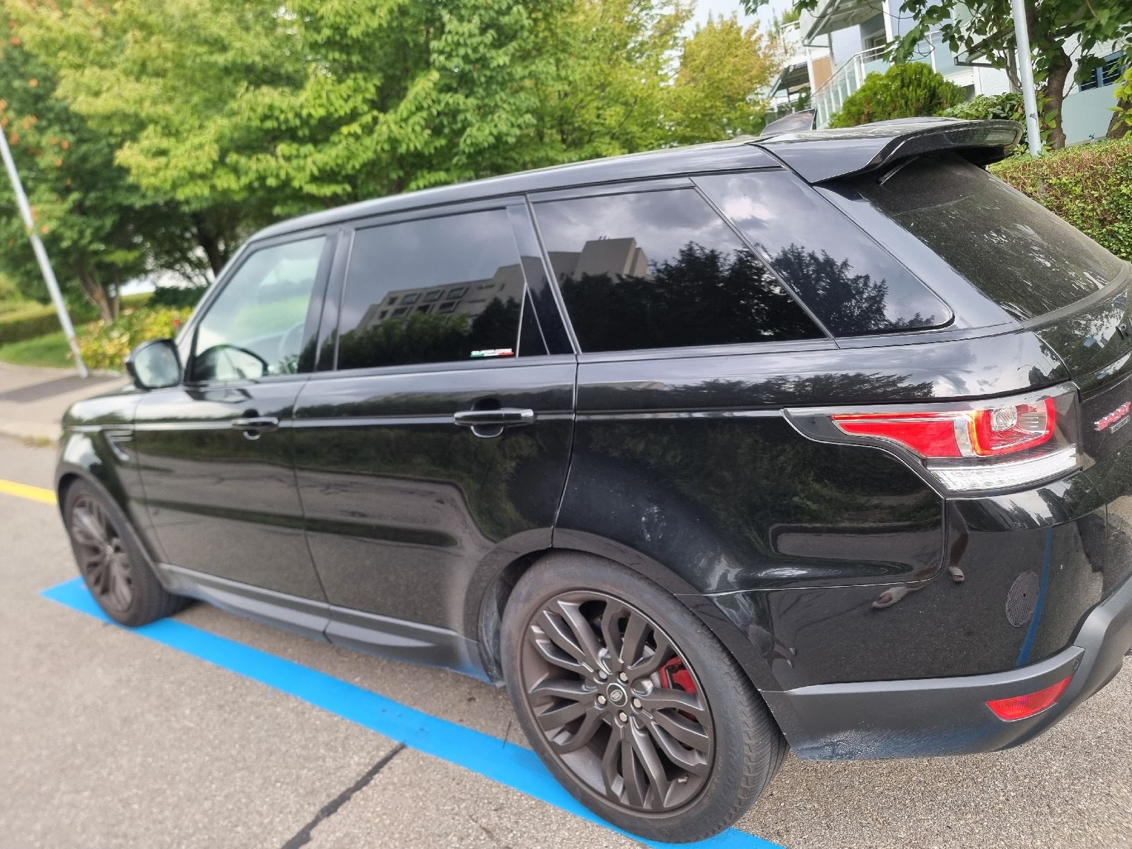 Land Rover Autos: Range Rover Sport 3.0SDV6, JG 2017, Schwarz – Gebraucht aus Zürich von Budget-Brocki 4