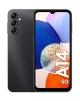 Smartphone Samsung Galaxy A14 5G noir. Nouveau écran.