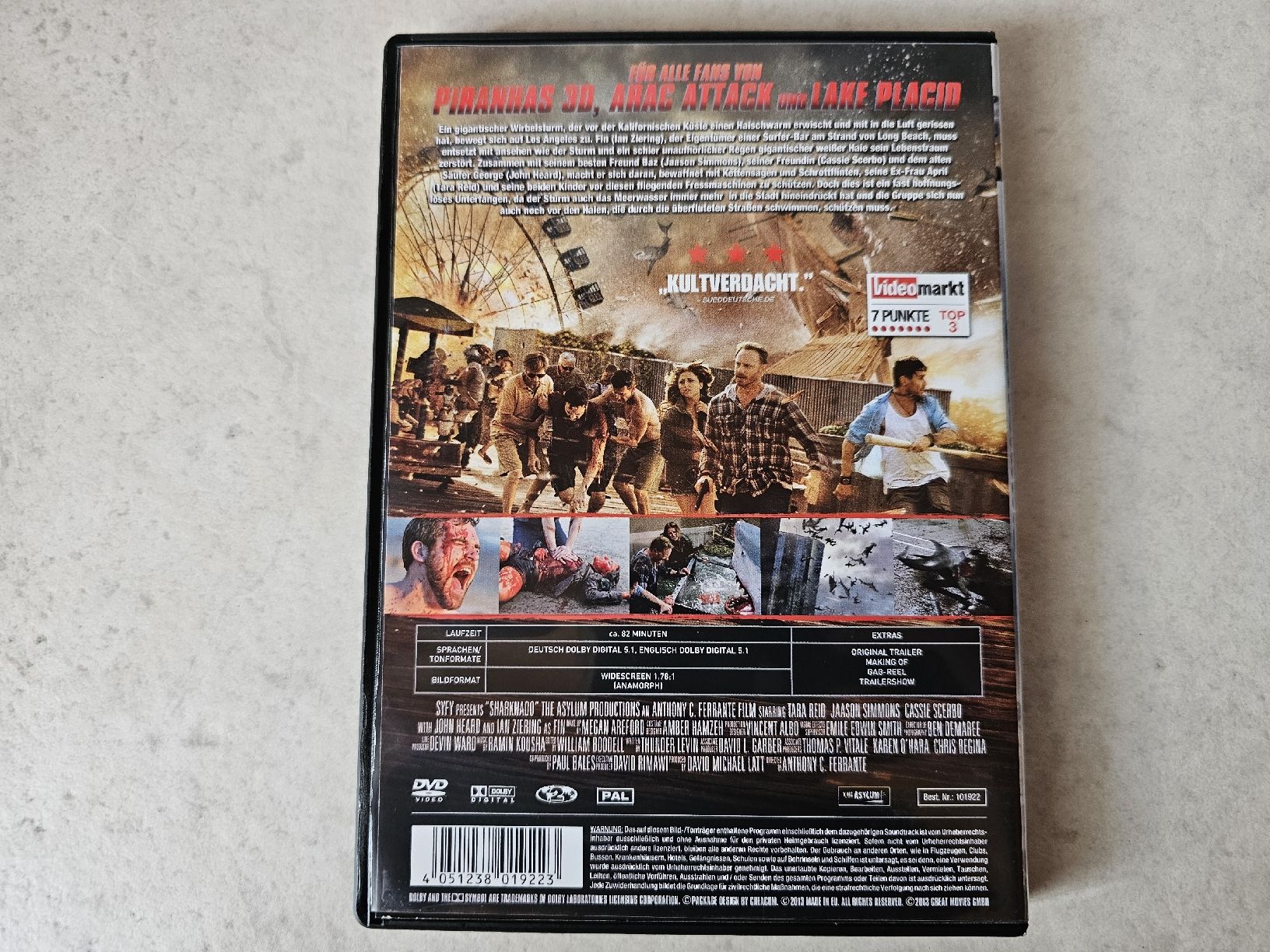 Tutti i DVDs: Sharknado  -  Genug gesagt  /  Uncut – Usato da Schneisingen venduto da backstore24 1