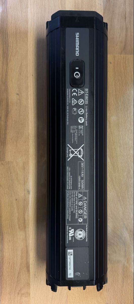 Shimano Batterie: Shimano STEPS BT-E8035 504wh Akku – Usato da Wil SG venduto da ChainRight