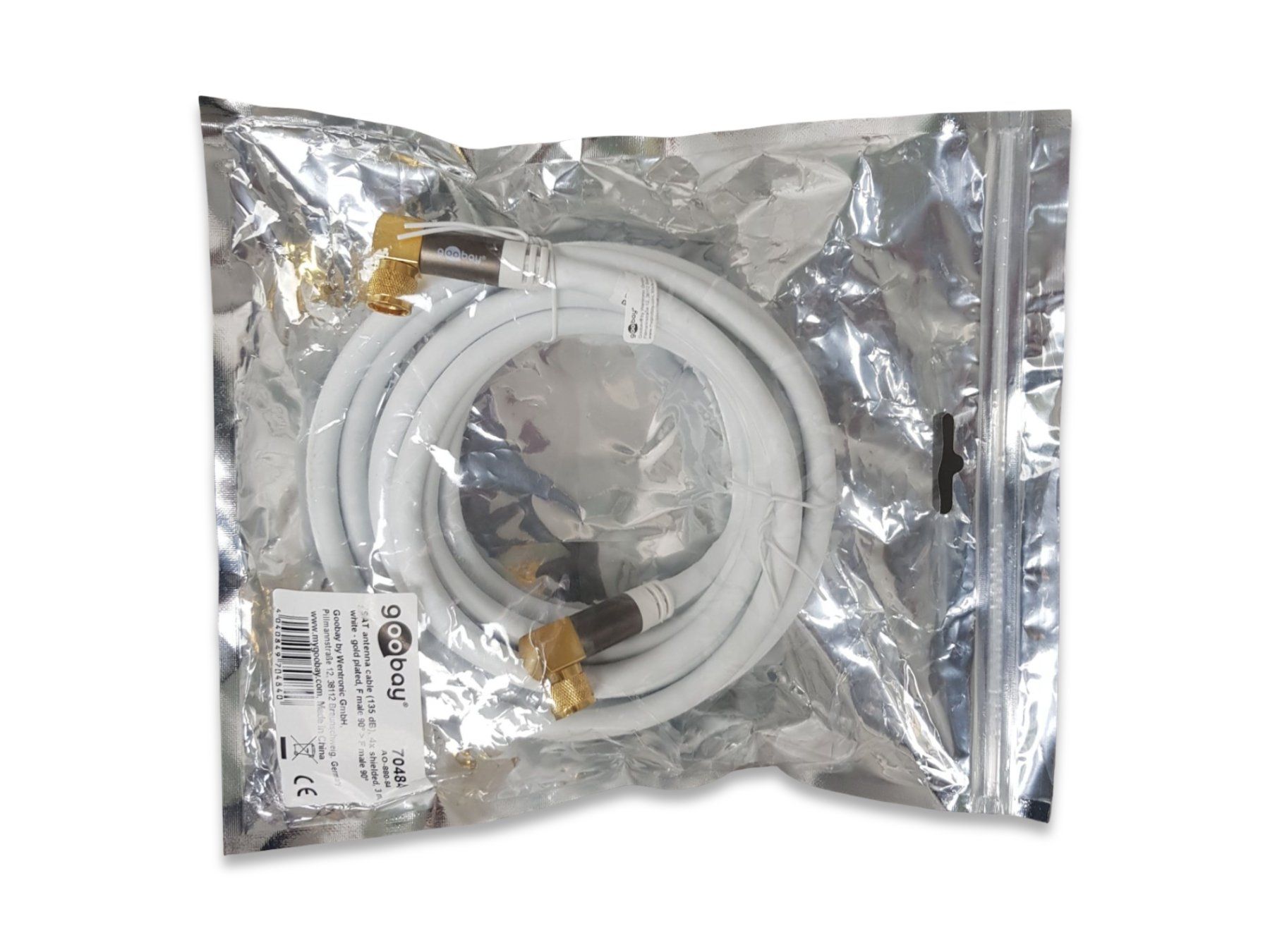 Cavi: GOOBAY Antennenkabel 3m – Nuovo (secondo la descrizione) da Suhr venduto da Restwert_Suhr 2