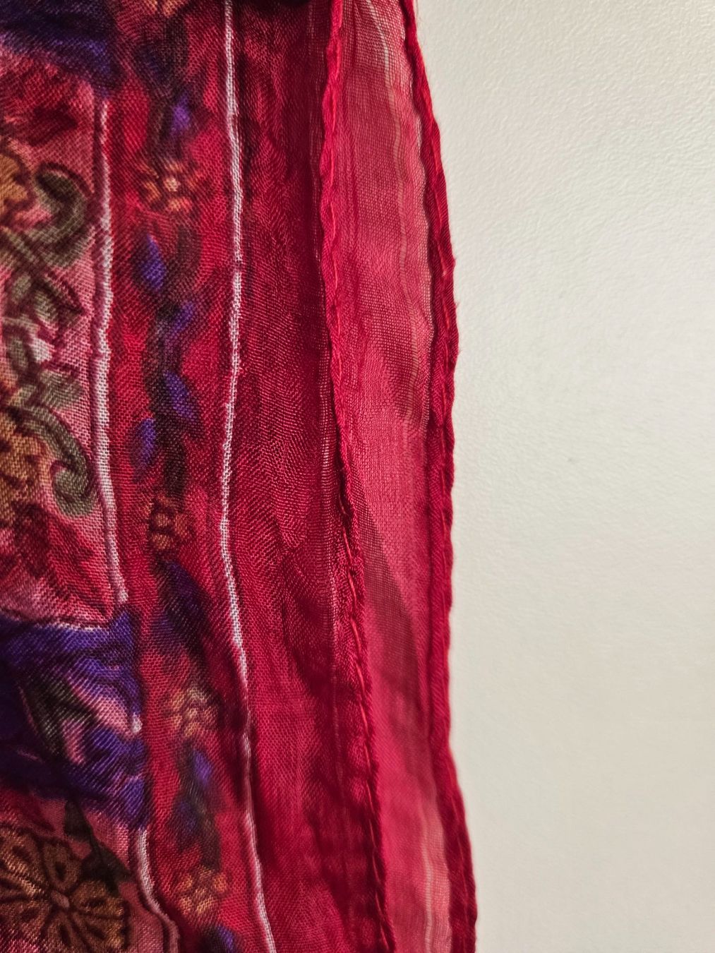Foulards, Tücher & Schals: Silk scarf from India. 50x170cm – Gebraucht aus Affoltern am Albis von Katarinushka 4