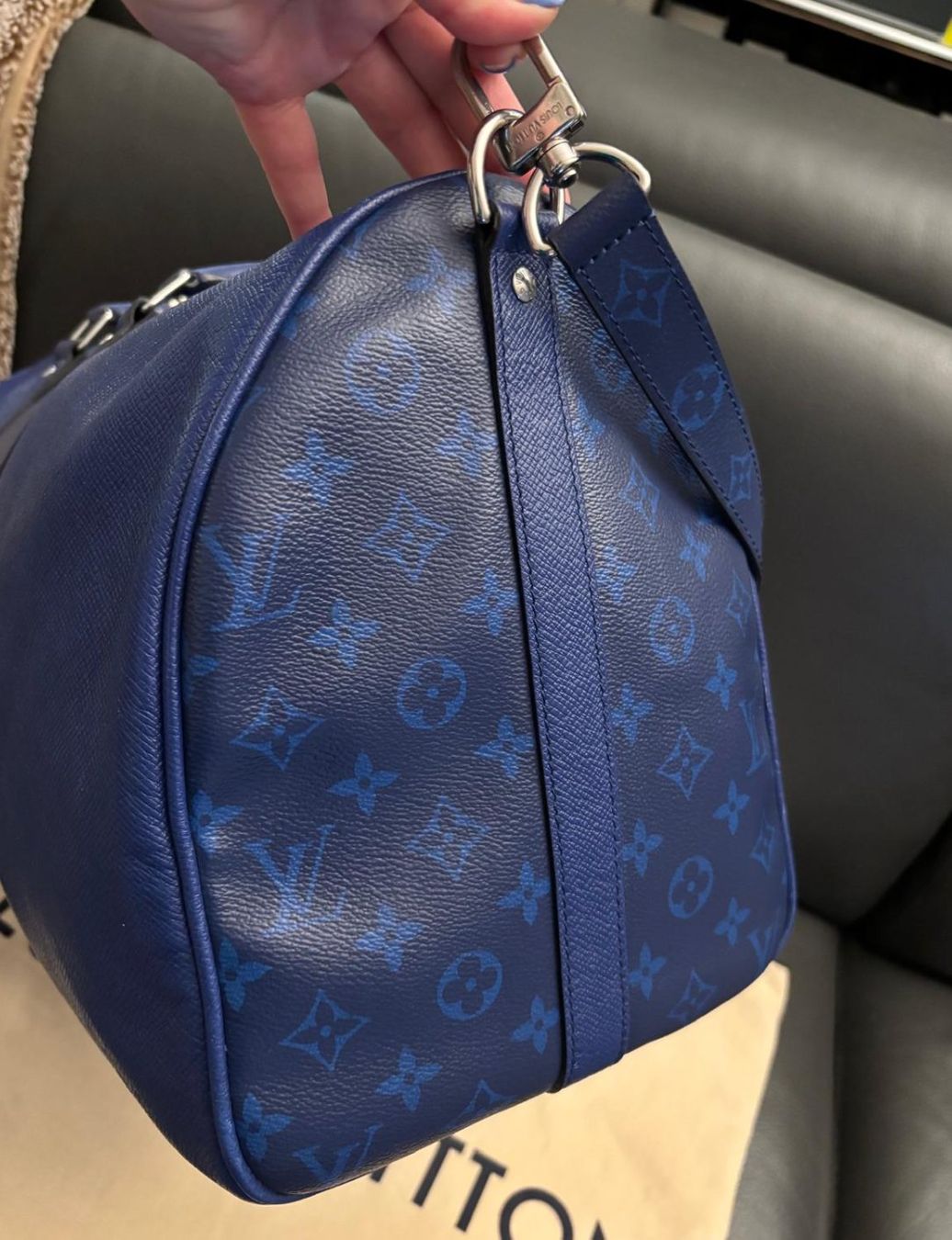 Louis Vuitton Borse: ❤️ Louis Vuitton Keepall 50 Taigarama Cobalt – Usato da Steinhausen venduto da 2ndLove_Bag 2