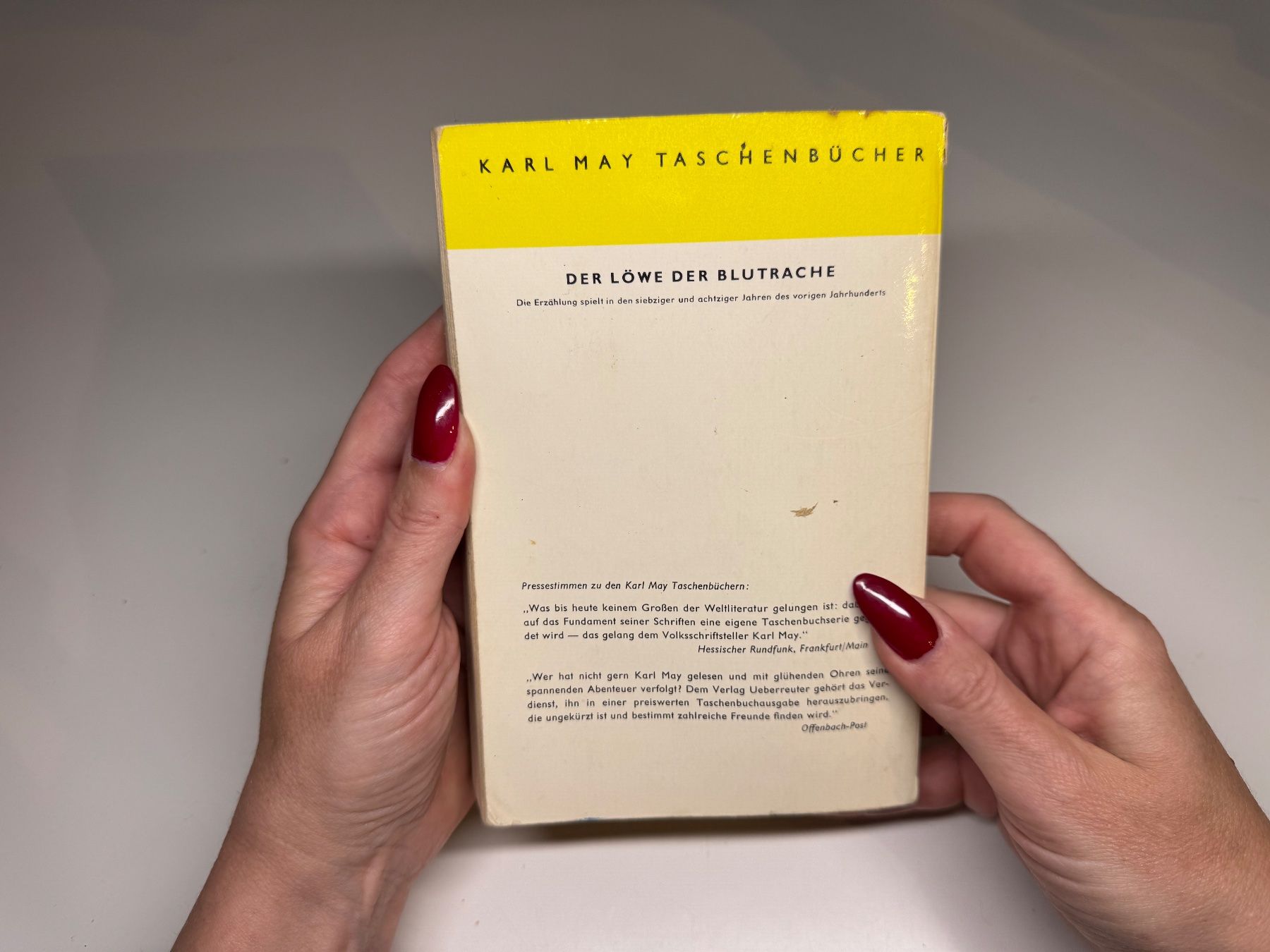 Bücher: ROMAN: Karl May, Der Löwe der Blutrache – Gebraucht aus Grosswangen von Kleine.Knoepfe 9