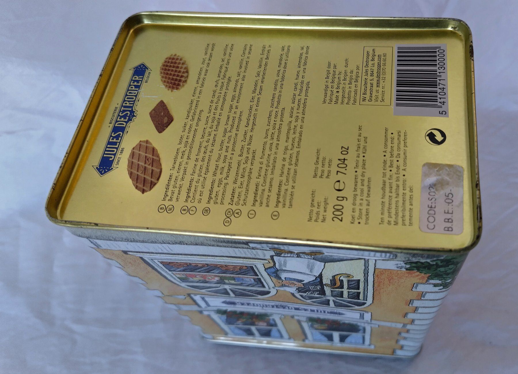 Barattoli: Blechdose "Haus" Jules Destrooper Biscuits  ab Fr. 4.- – Usato da Bellach venduto da JingleJerry 6