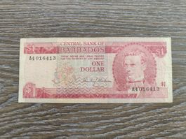 Barbados 1 Dollar 1973 - Serie A !!!!!!!