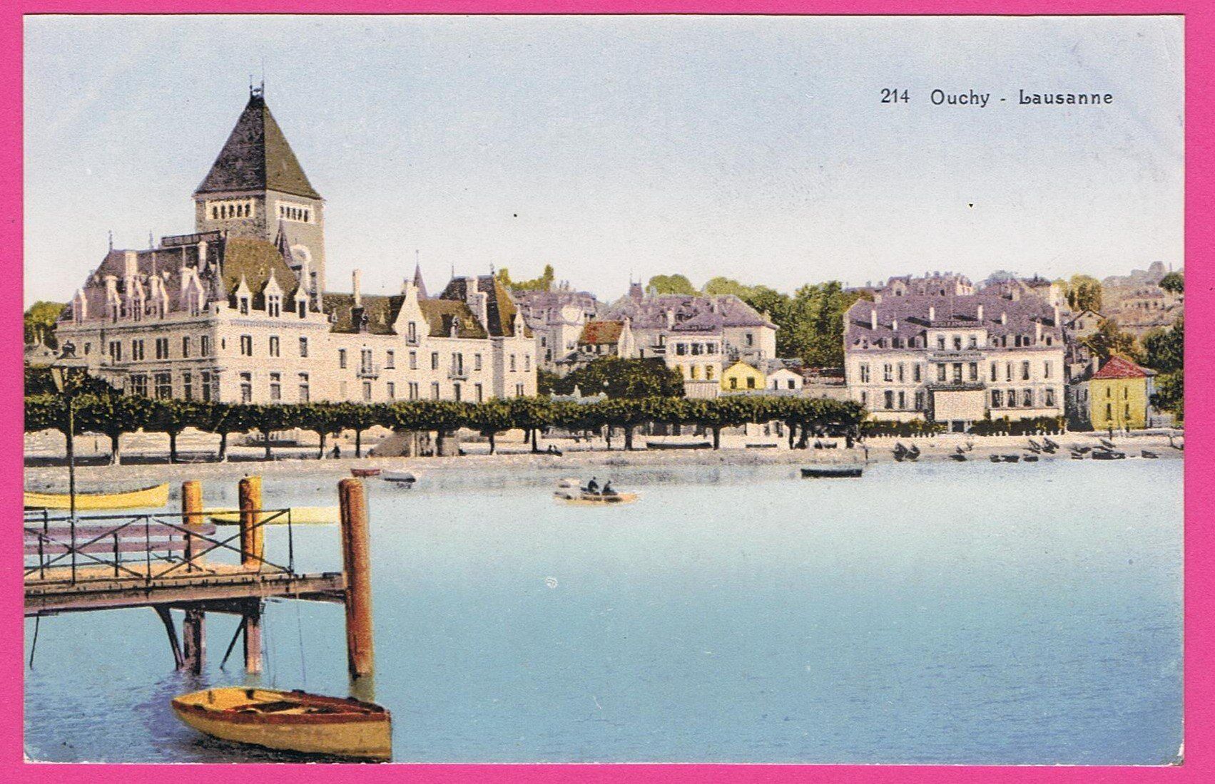 Cartes postales: Ouchy Lausanne – D'occasion à Einsiedeln par dillie