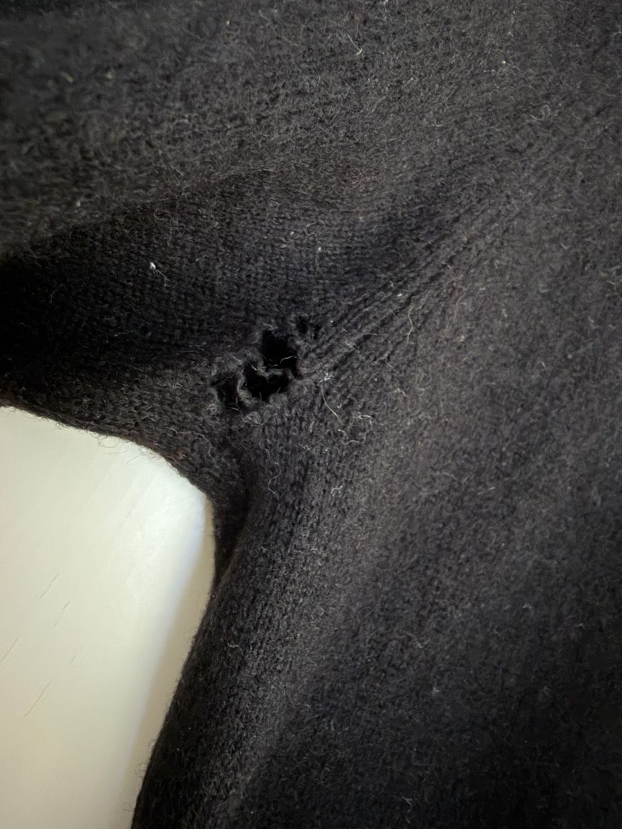 Maglioni & Felpe: 100% Kashmere Pullover Gr S mit Loch – Usato da Bern venduto da nik_2kbk 6