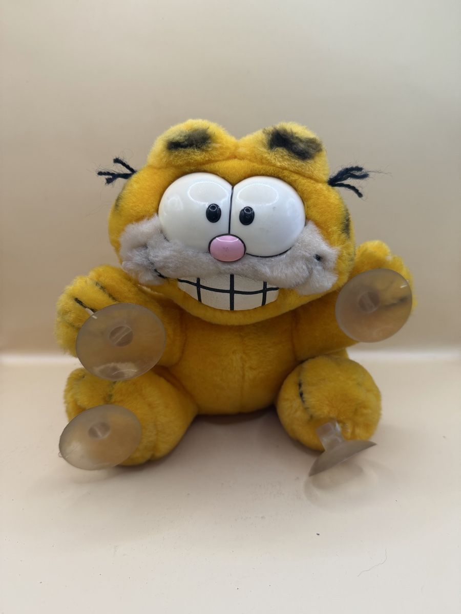 Giocattoli: Vintage Garfield Dakin 1981 Saugnapf Plüsch – Usato da Genève venduto da sho_67qj
