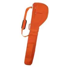 Golf Pencil Bag - für 5-6 Schläger, leicht, bequem - ORANGE