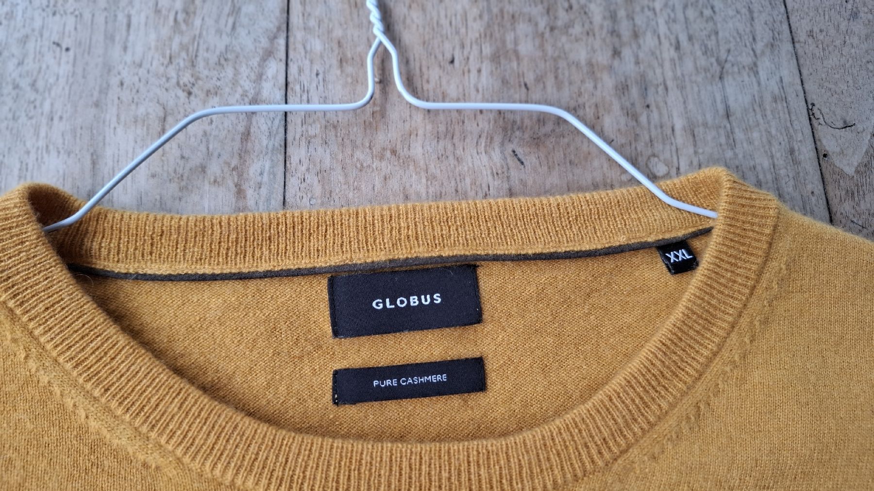 Globus Maglioni & Felpe: Cashmere Pullover Globus XL Senfgelb – Usato da Zürich venduto da witike 1