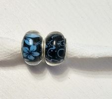 Neu! 2x Lochperlen Charm zum Basteln