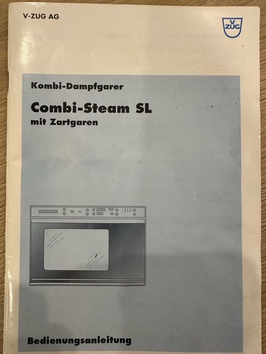 V-Zug Elettrodomestici da cucina: VZug Combi-Steam SL – Usato da Trimbach venduto da Role81 1