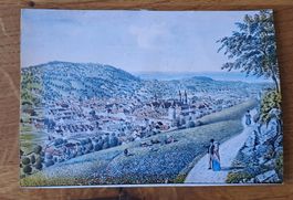Foto St. Gallen - Blick über die Stadt St. Gallen 19tes Jhdt