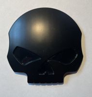 Harley Davidson - Relief skull autocollant