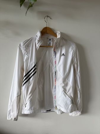 Veste Adidas blanche taille 36 femme bon état