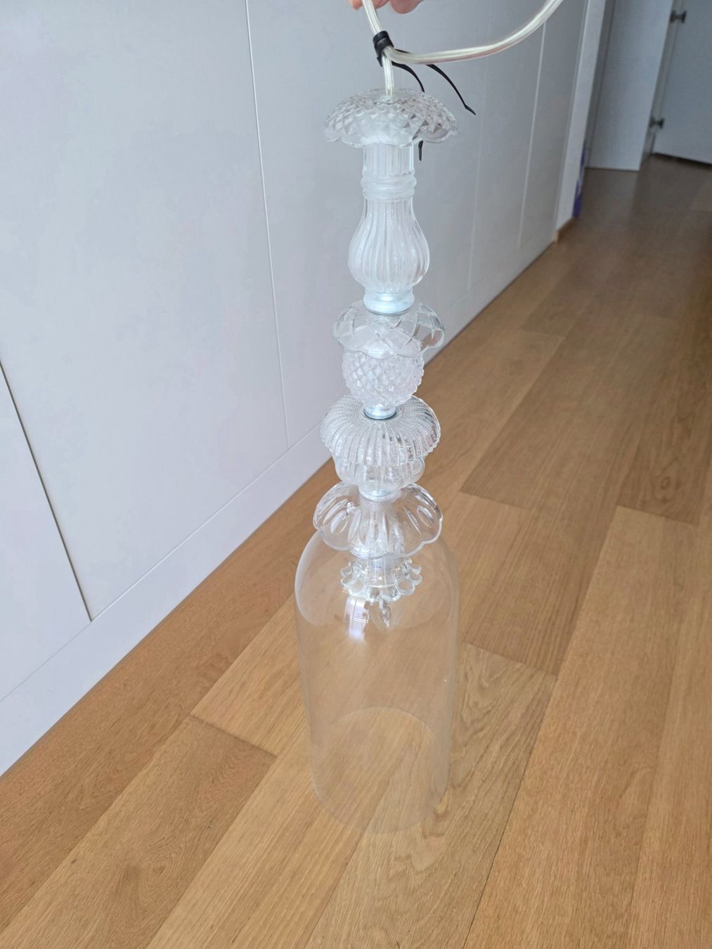 Lustres & lampes de plafonds: Glaslampe – D'occasion à Steinhausen par Guelosch 1