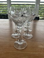 Cristal de Sevres Wein Römer Gläser 7 Stk.!