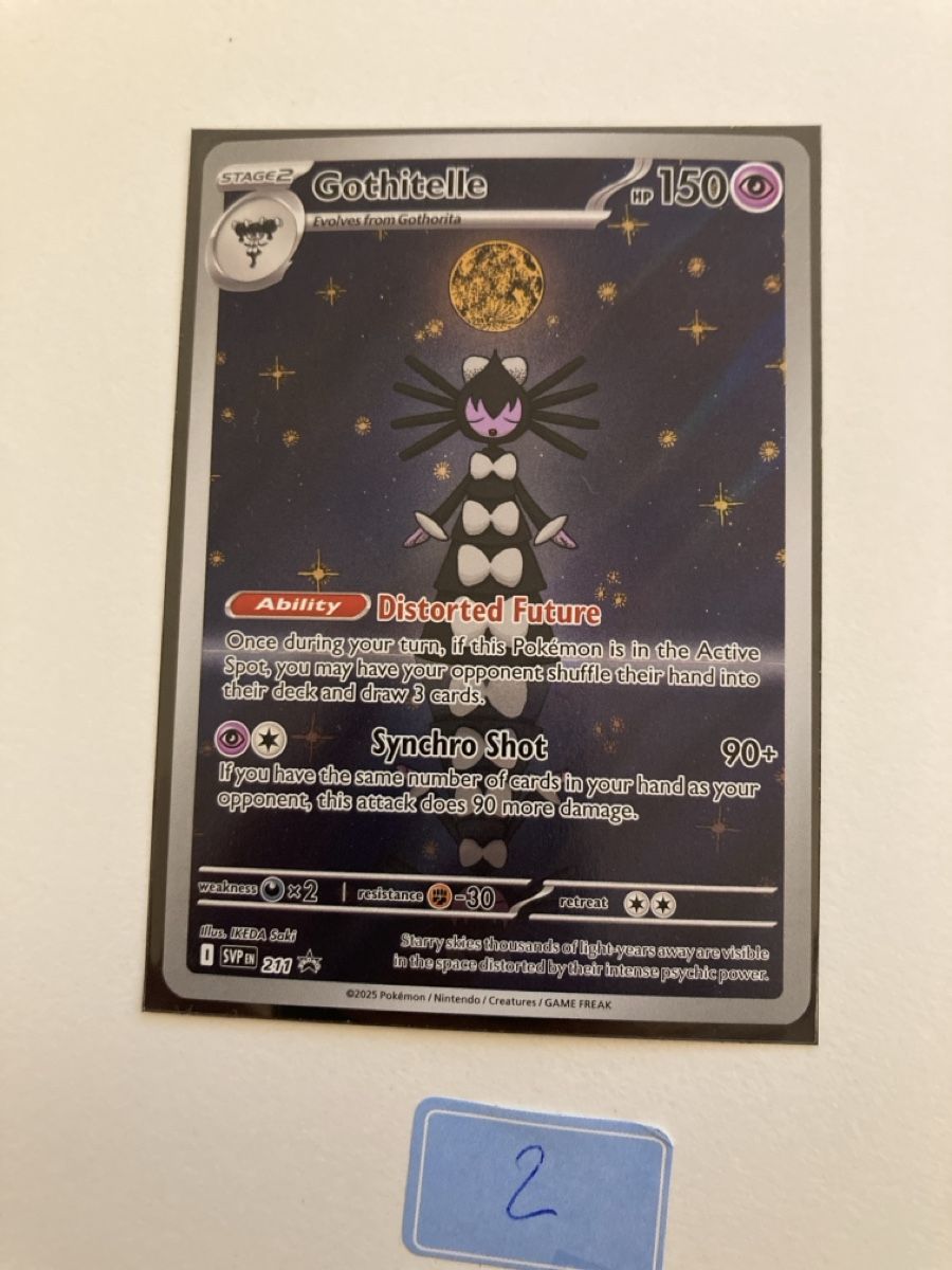 Pokémon Carte collezionabili: Gothitelle 211 Promo EN – Nuovo (secondo la descrizione) da Wohlen AG venduto da Liridon22