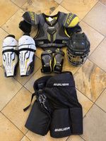 Bauer Eishockey Kinder Schutzausrüstung Grösse S/P und M/M