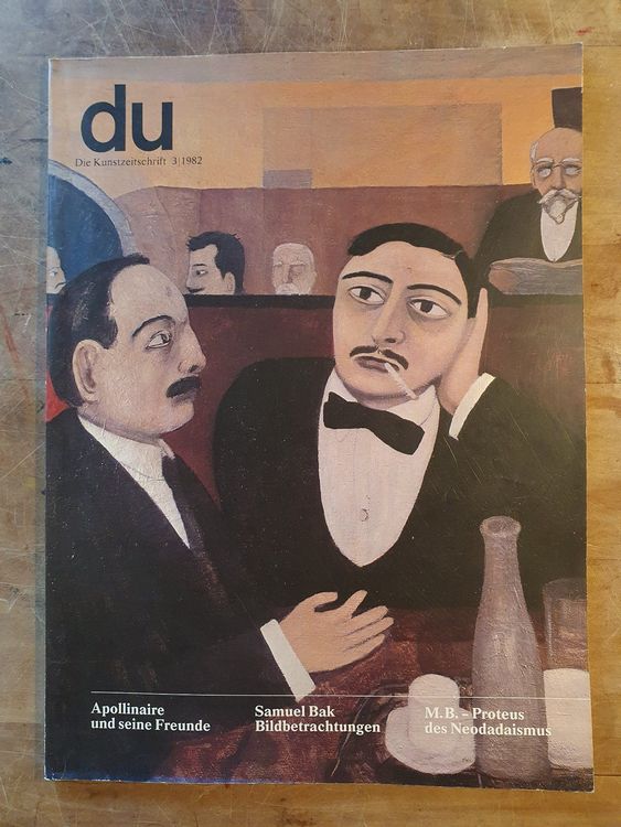 DU Die Zeitschrift für Kunst und Kultur 3 / 1982 Kaufen auf Ricardo