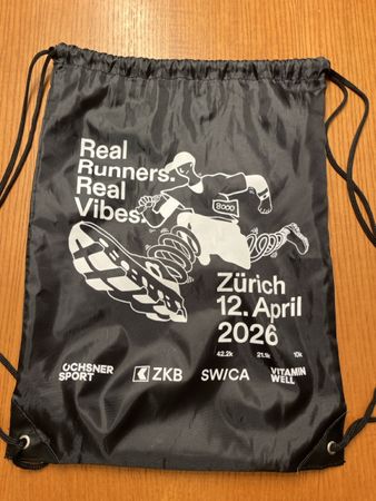 Turnbeutel Zürich Marathon 2026 - Neuwertig!