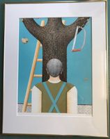 Lithografie von Fritz Genkinger 1971     (ID H149)