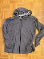 Nike DRI-FIT Kapuzenjacke Grau Grösse L im top Zustand