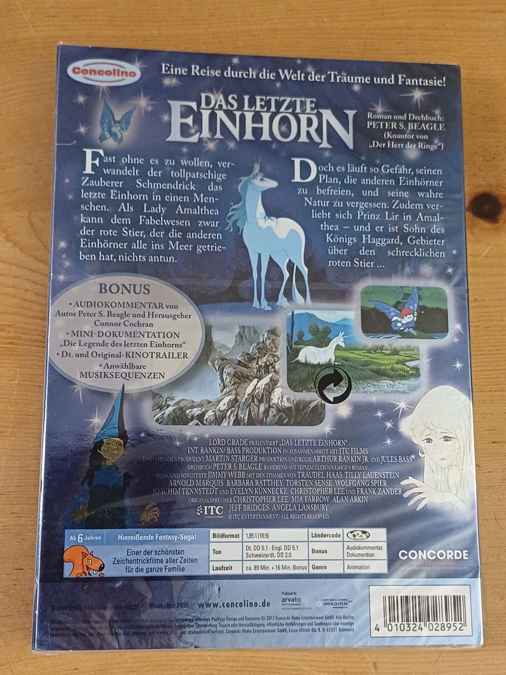 Tutti i DVDs: Das letzte Einhorn (1982) Remastered (neu) – Nuovo e nell'imballaggio originale da Jona venduto da Rreto71 4
