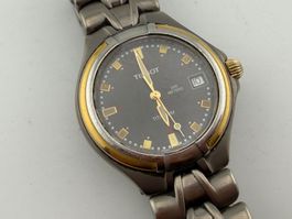 Vintage TISSOT Herrenuhr aus Titan