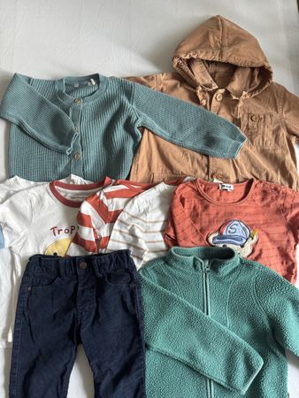 Kinderkleidung Set 9 Teile 98cm guter Zustand