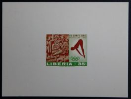 Liberia Kat. Block 46B ** 1968 Kat. 25 Euro sehr selten