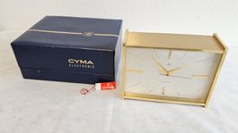 Pendulette Cyma vintage avec coffret