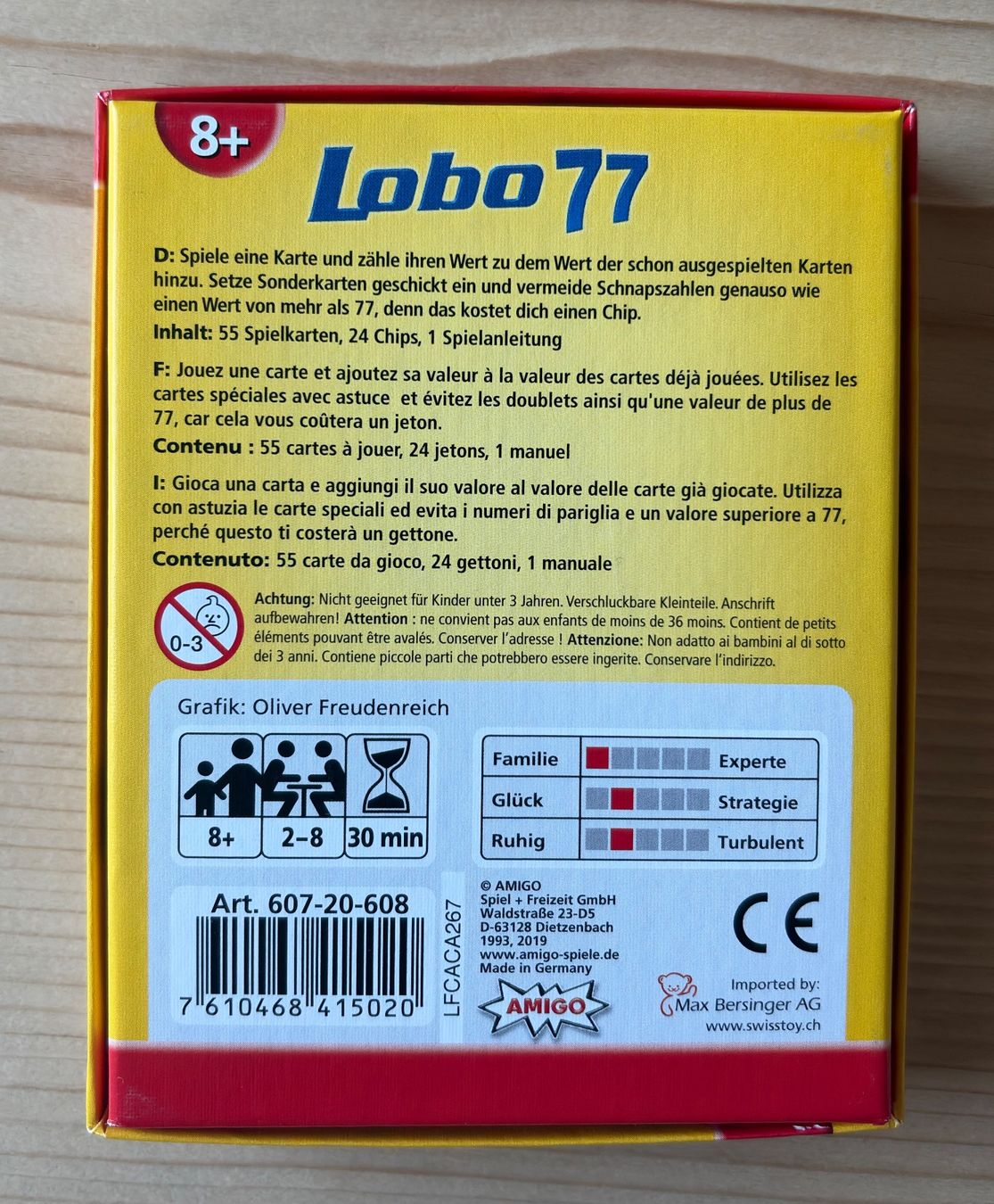 Spiele: Lobo 77 – Neu (gemäss Beschreibung) aus Arni AG von CLIMBIM 1