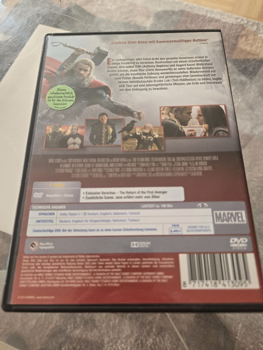 Alle DVDs: Thor The Dark Kingdom DVD – Gebraucht aus Bussigny von Kfdlt 1