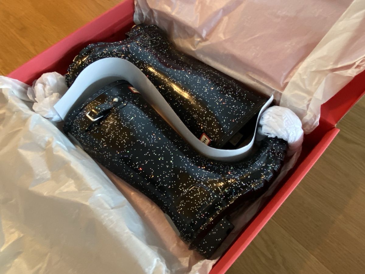 Hunter Scarpe per ragazze: Hinter Gummistiefel Gr. 32 Neu! – Nuovo e nell'imballaggio originale da Genthod venduto da Tidus04 2