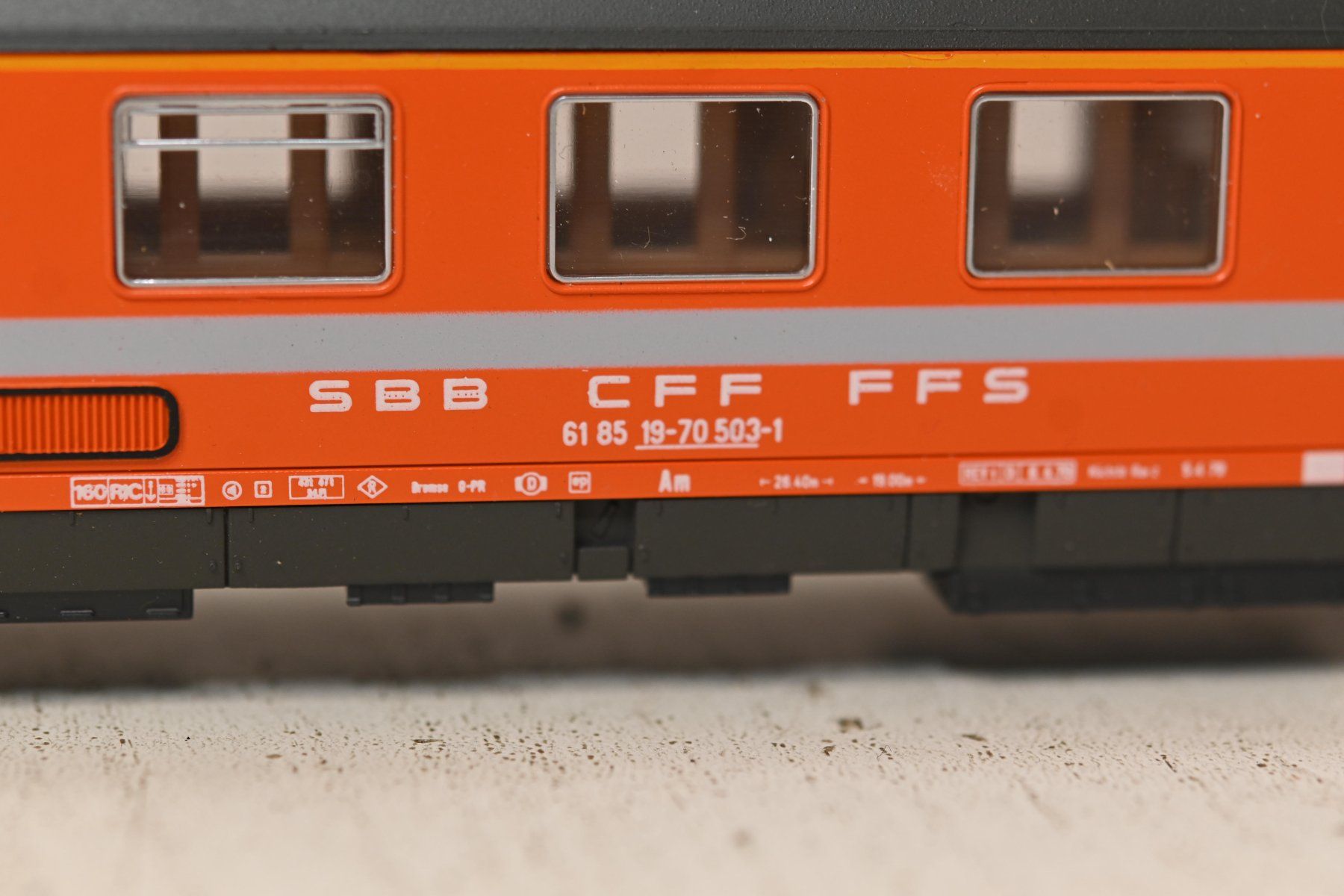 Roco Modellini di ferrovie: Roco 4236 Eurofima HO/DC mit OVP – Usato da Laupen ZH venduto da Zmoewe 3