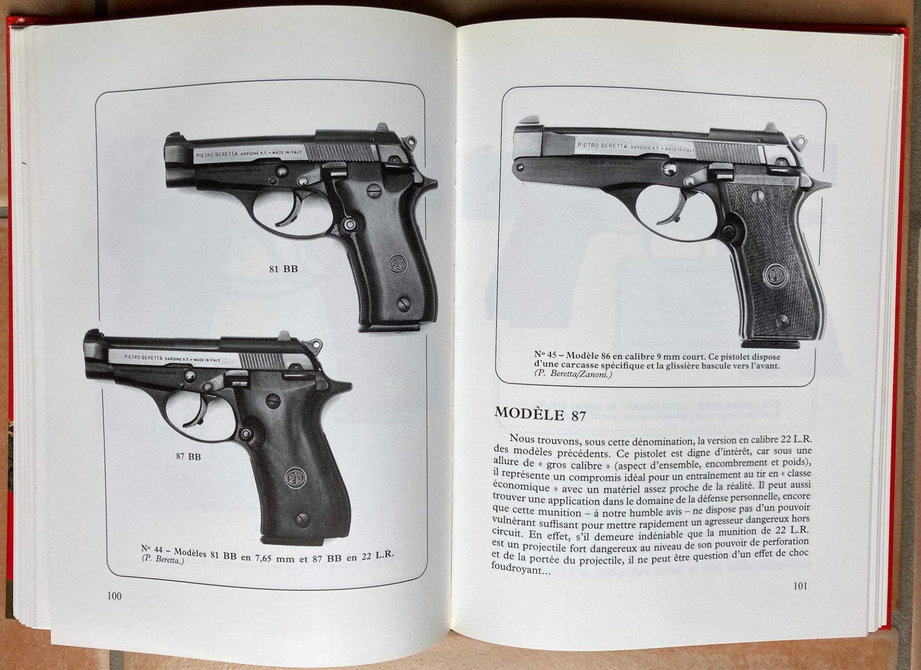 Libri: Les pistolets Beretta - Michel Malherbe – Usato da Versoix venduto da HELVETICA_1 8