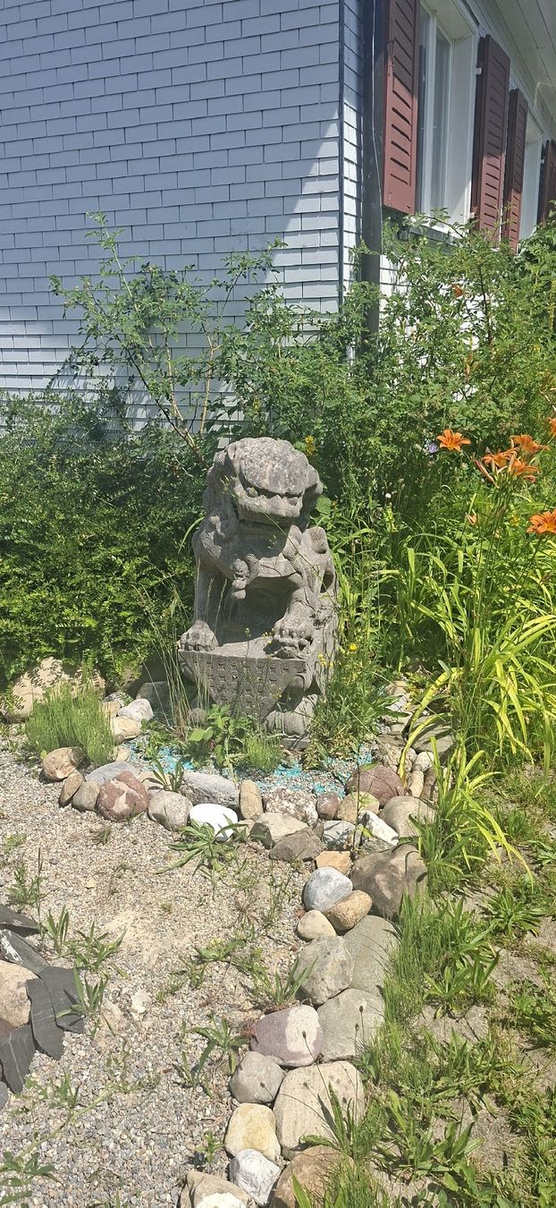Sculture & Statue: Steinstatue chinesischer löwe – Usato da Ricken SG venduto da Oesti.ha