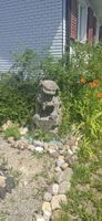 Steinstatue chinesischer löwe