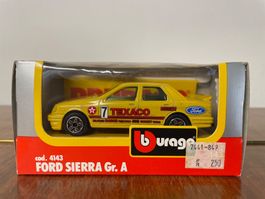 Vintage BBURAGO "Ford Sierra Gr. A" 1:43 (Neu & OVP) 1988