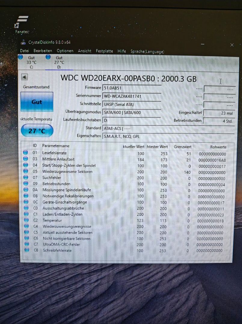 Western Digital Dischi rigidi: Western Digital Green 2TB HDD – Usato da Basel venduto da 69a_5tn8